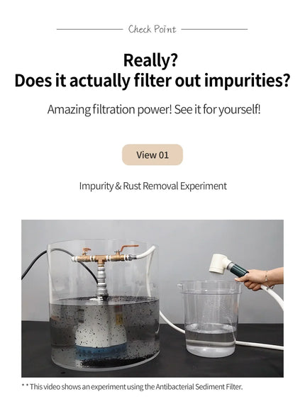 Water Solution Travel Shower Compact (1ea)