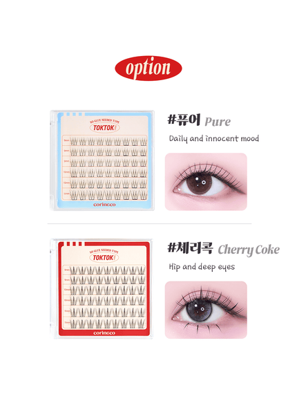 TOKTOKHARA No Glue Eyelash (54pcs)