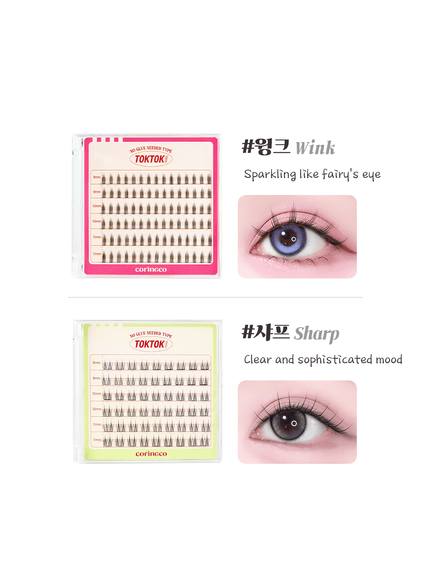 TOKTOKHARA No Glue Eyelash (54pcs)