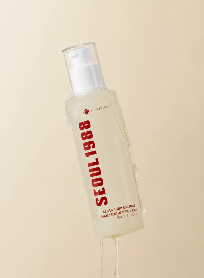 SEOUL 1988 Essence : Snail Mucin 97% + Rice (100ml)
