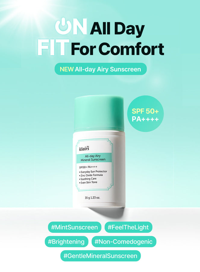 All-day Airy Mineral Sunscreen 1+1 Special set (35g * 2ea)