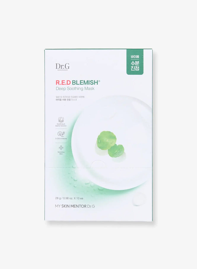 R.E.D Blemish Deep Soothing Mask (28g*10)