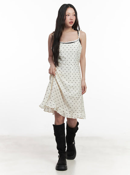 Floral Flare Cami Midi Dress IM528
