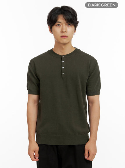 mens-buttoned-solid-short-sleeve-ig409