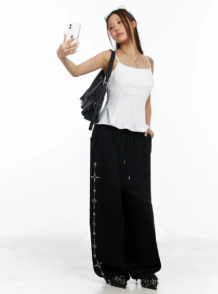 flare-cami-peplum-top-iy515
