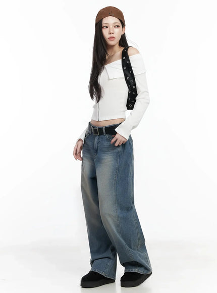 ribbed-off-shoulder-zip-up-tee-ij528