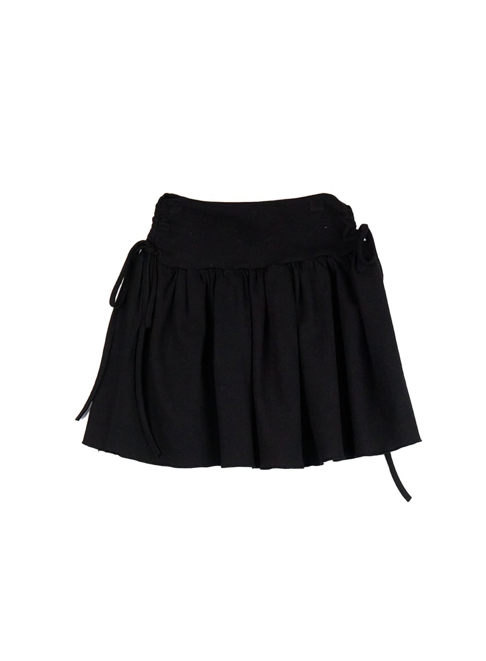 ribbon-tie-shirred-mini-skirt-if505