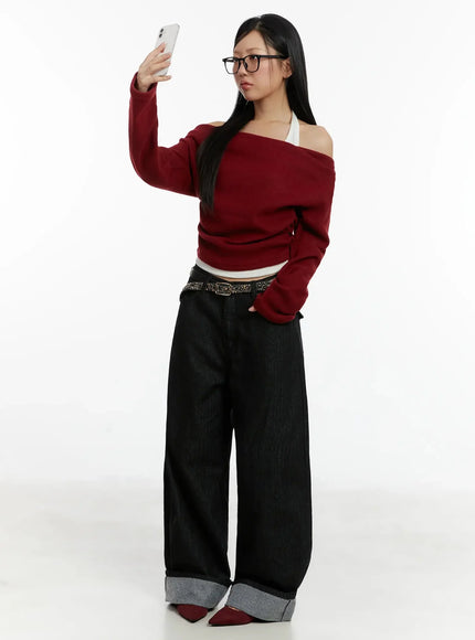 halter-layered-off-shoulder-top-id525