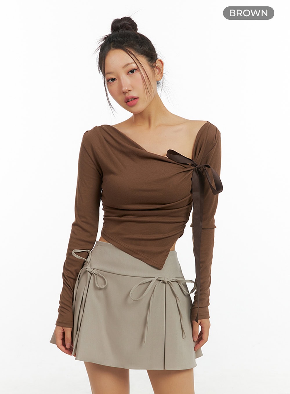 ribbon-asymmetrical-slit-top-is402