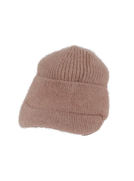 Ribbed Knit Cap IN528