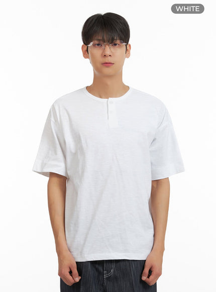 mens-cotton-round-neck-button-t-shirt-white-iu419