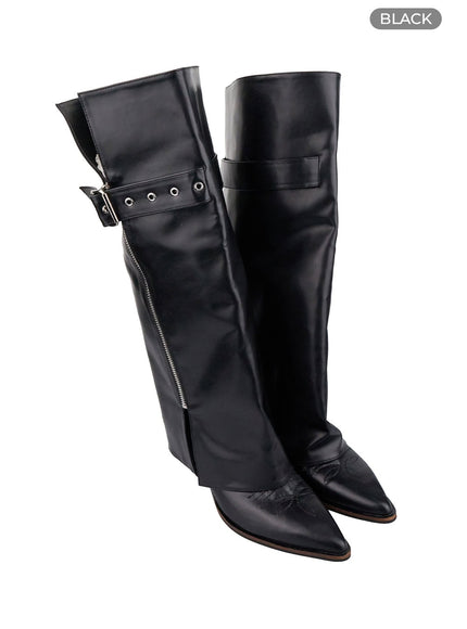 bella-buckle-zip-up-boots-io409