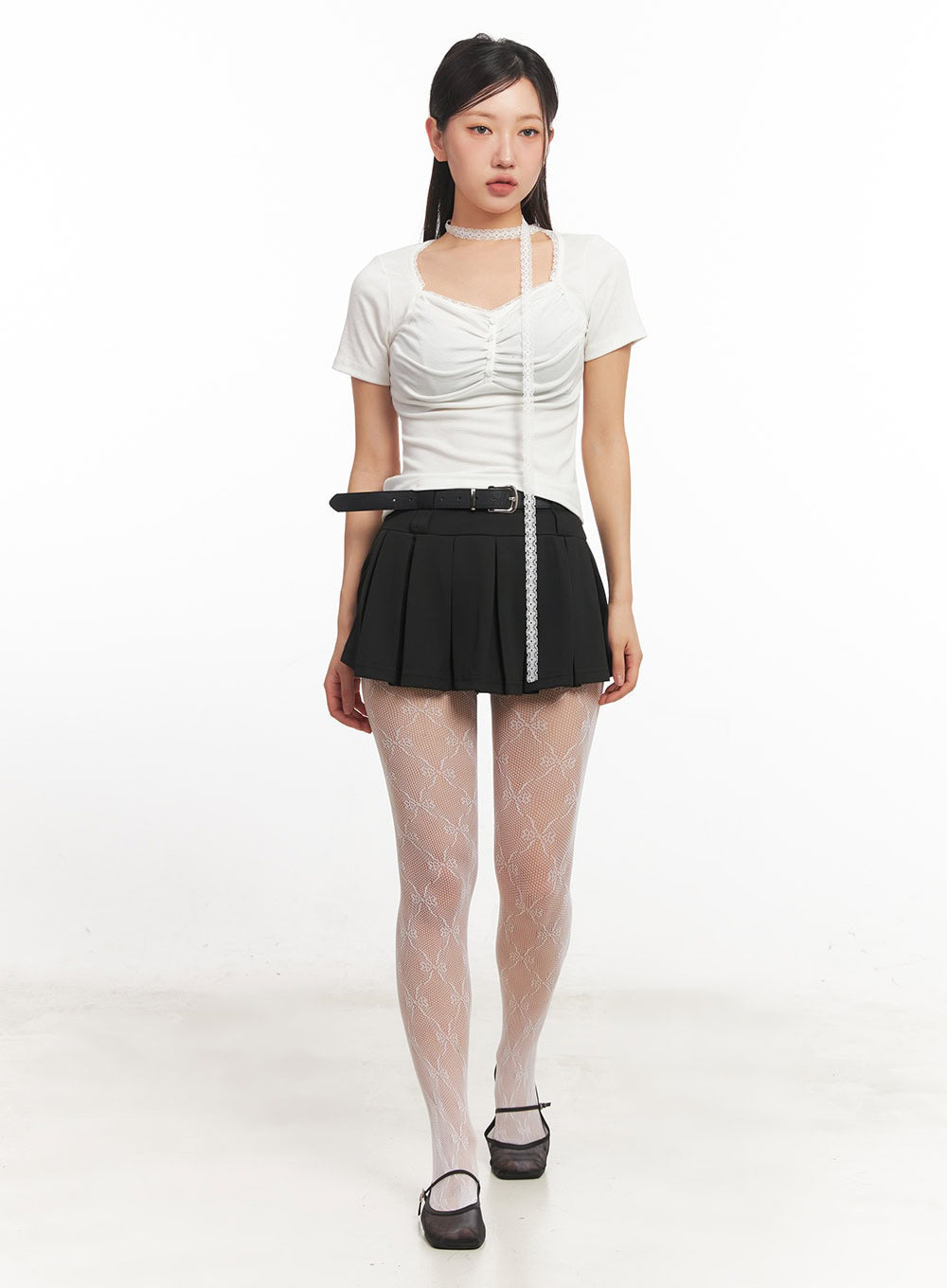 sweetheart-shirred-button-top-with-scarf-ia524