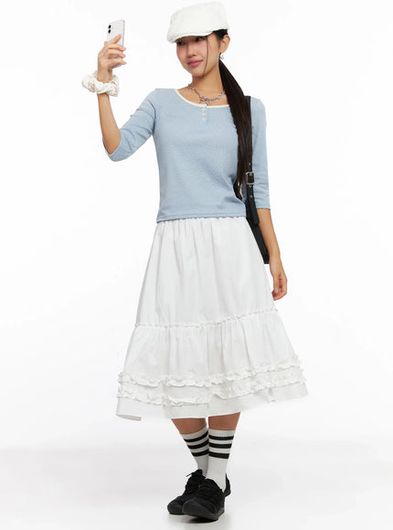 3-4-sleeve-round-neck-tee-ig527