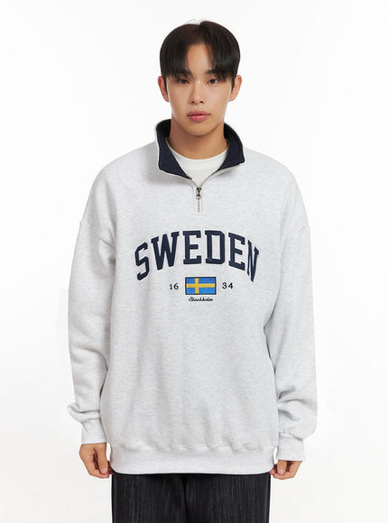 mens-embroidered-half-zip-up-sweatshirt-id406