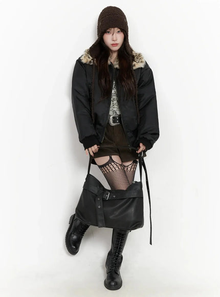 leopard-print-fur-collar-bomber-jacket-in525