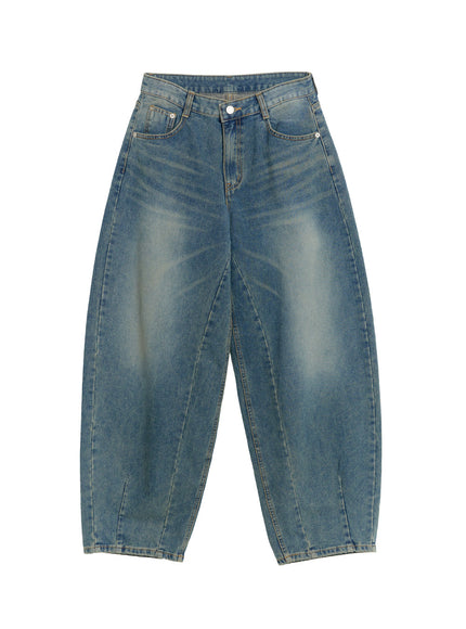 Irene Washed Baggy Jeans IF510