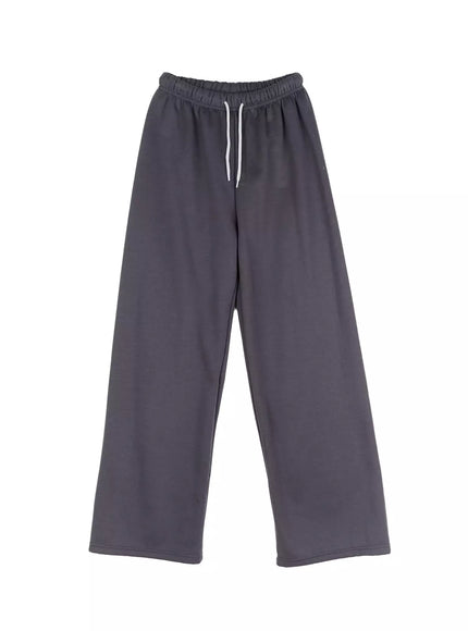 Thermal Wide-Leg Sweatpants IN528