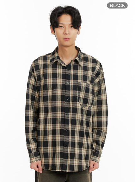 mens-checkered-buttoned-collared-shirt-ia402