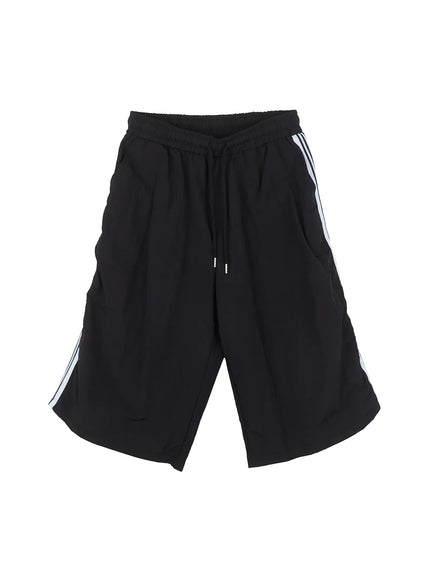 mens-athletic-bermuda-shorts / Black