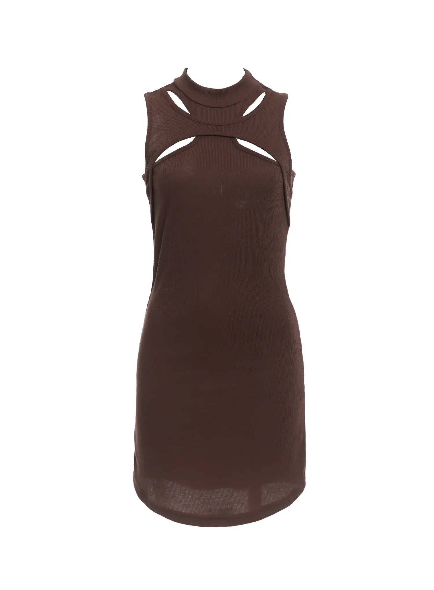 Cut-Out Halter Bodycon Dress IC503 - Sexy style | LEWKIN LEWKIN - CANADA Cut-Out Halter Bodycon Dress IC503 - Sexy style | LEWKIN LEWKIN - CANADA