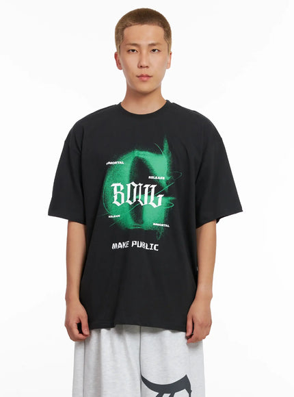 Men's Oversized "G" Graphic Tee IL521
