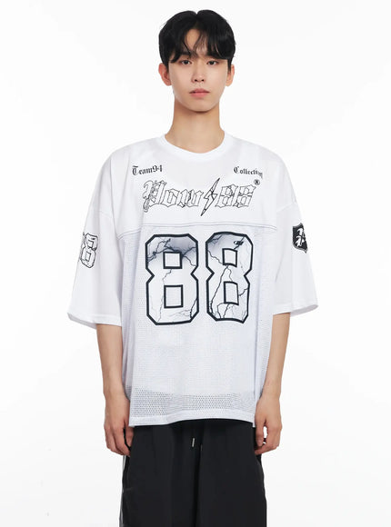 mens-mesh-graphic-jersey-tee / White