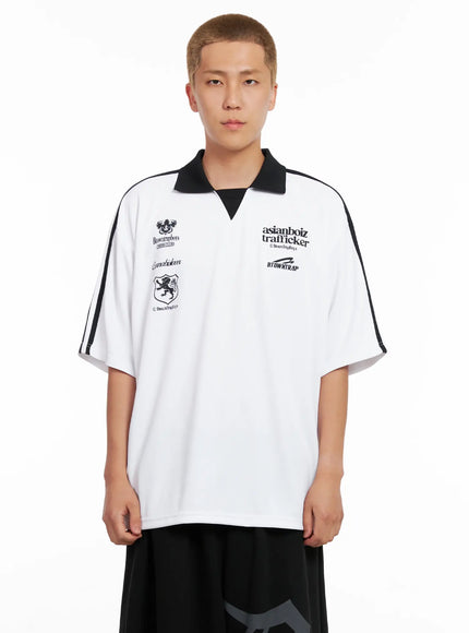 Men's Graphic Polo Tee IL521
