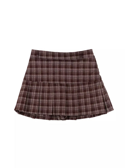 trendy-plaid-pleated-skort-in514