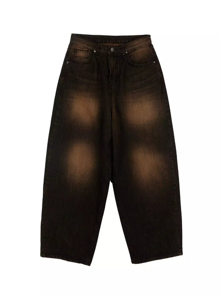 Alayna Vintage Wash Baggy Jeans IM502