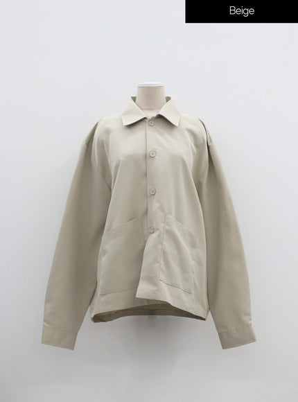 Plus Basic Oversized Jacket IF317