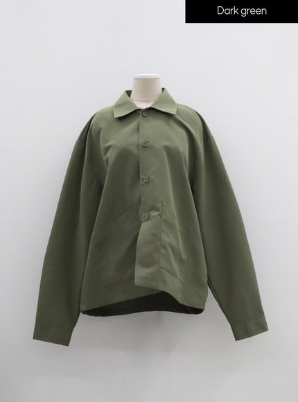 Plus Basic Oversized Jacket IF317
