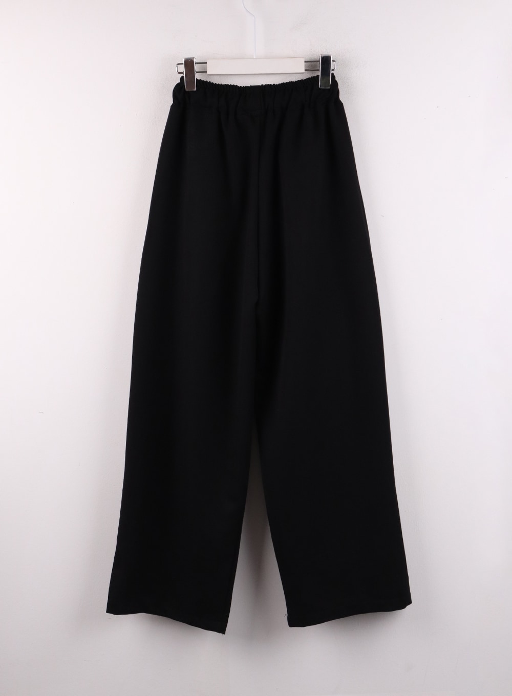 solid-elastic-waist-trousers-if402