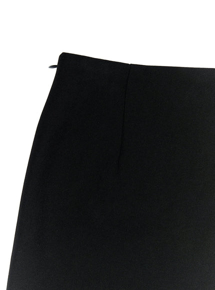 Pencil Skirt with Built-In Skirt IJ527