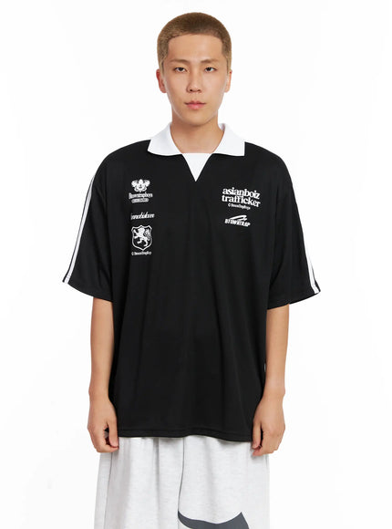Men's Graphic Polo Tee IL521