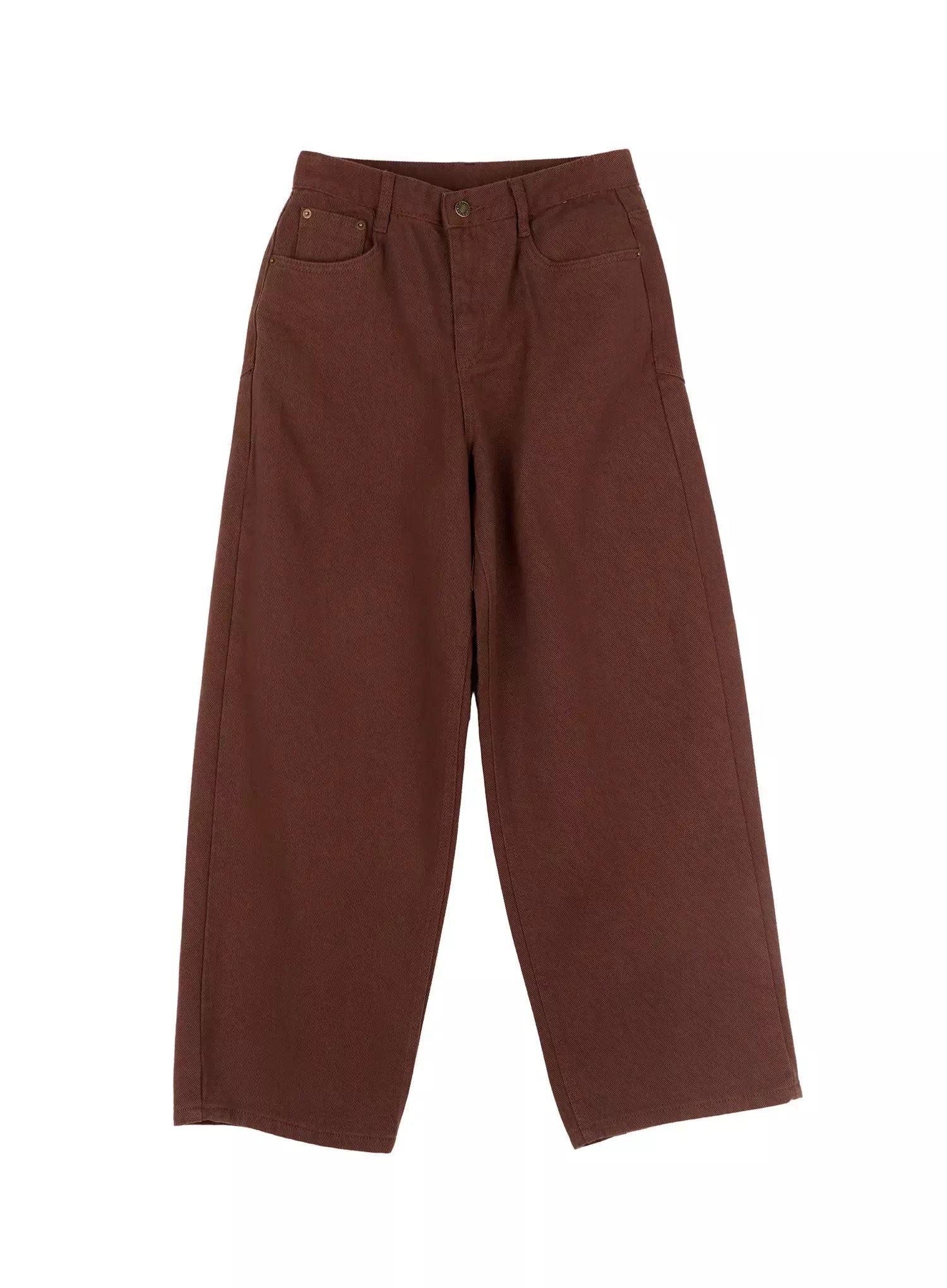 wide-leg-cotton-pants-id504 / Brown