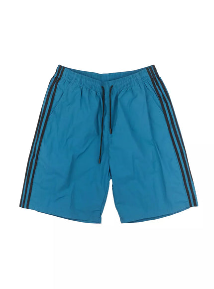 mens-lightweight-striped-track-shorts-il516 / Dark blue