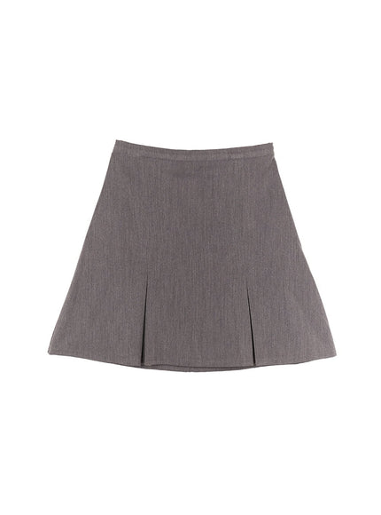 Pleated Midi Skirt IM514