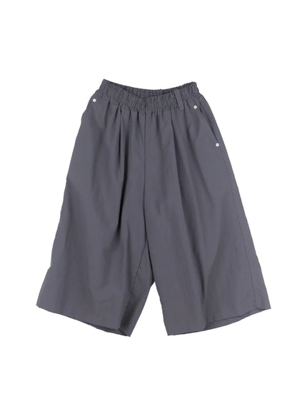 mens-nylon-bermuda-shorts-il521 / Dark gray
