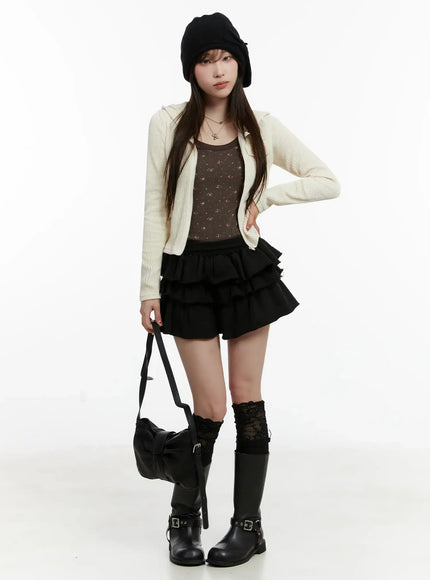 ribbed-zip-up-hoodie-id525 / Light beige