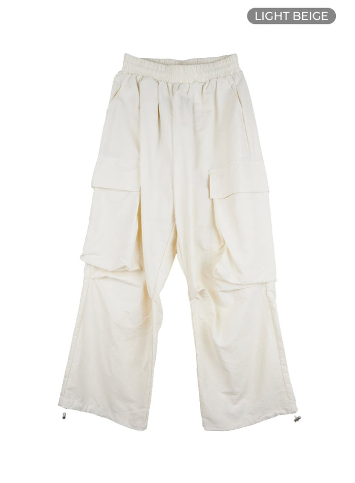 activewear-cargo-sweatpants-il409 / Light beige