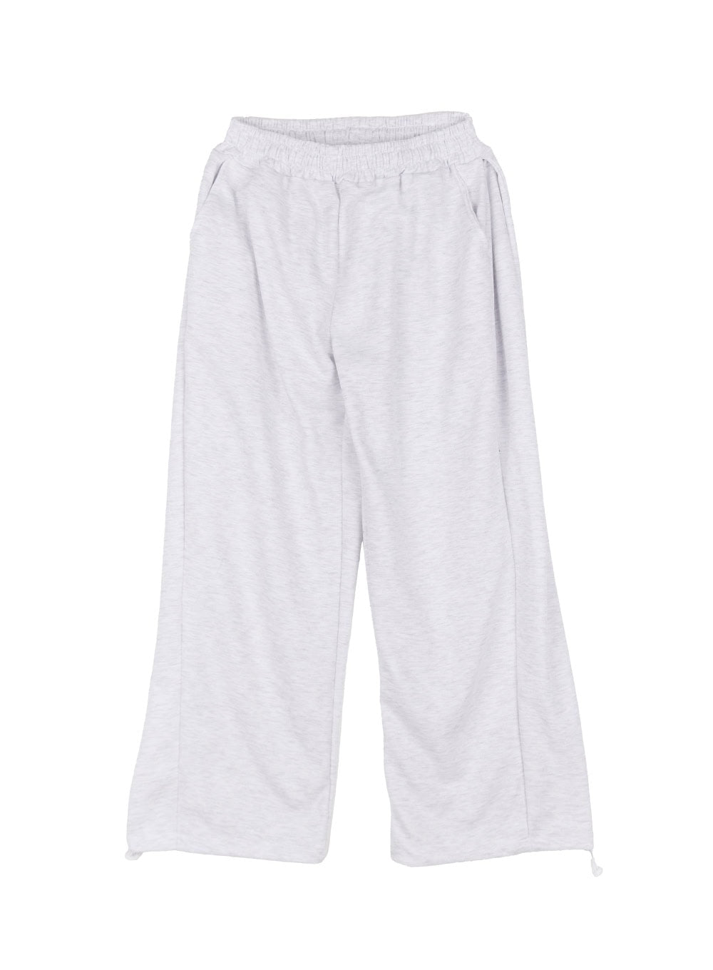 comfy-wide-leg-lounge-sweatpants-iy516 / White