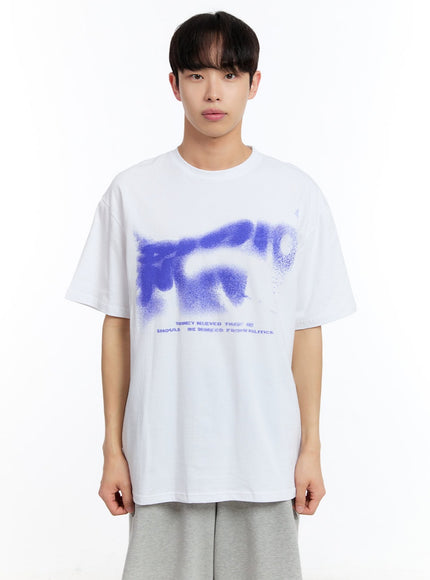 men-s-casual-graphic-t-shirt-iy529 / White