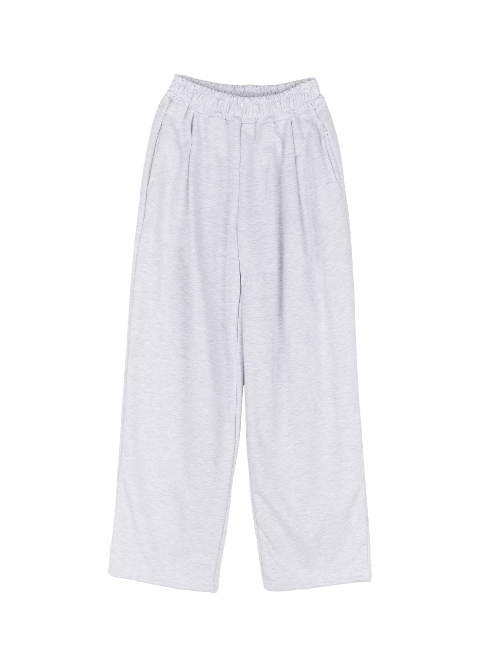 pintuck-wide-leg-sweatpants-iu509 / White