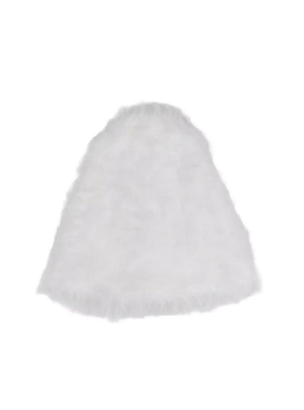 faux-fur-beanie-id503 / White