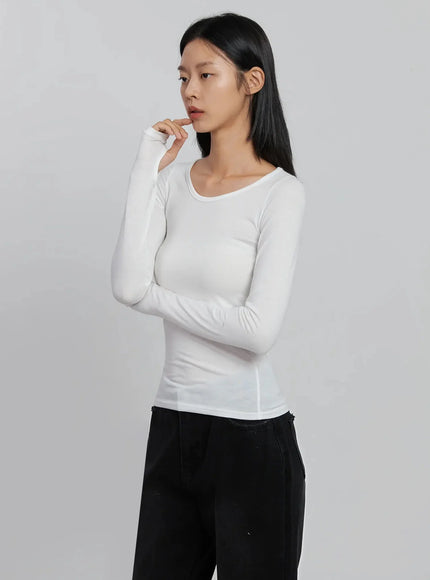 Basic Long Sleeve Top ID516