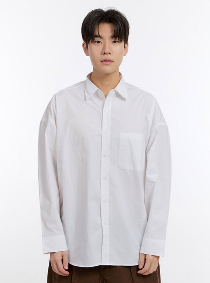 Men's Essential Collared Shirt IF528