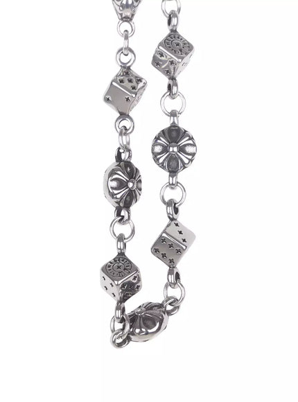 Street Dice Chain Necklace IO516