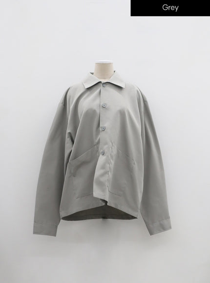 Plus Basic Oversized Jacket IF317
