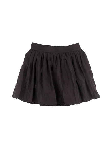 flare-a-line-skirt-ij529 / Black